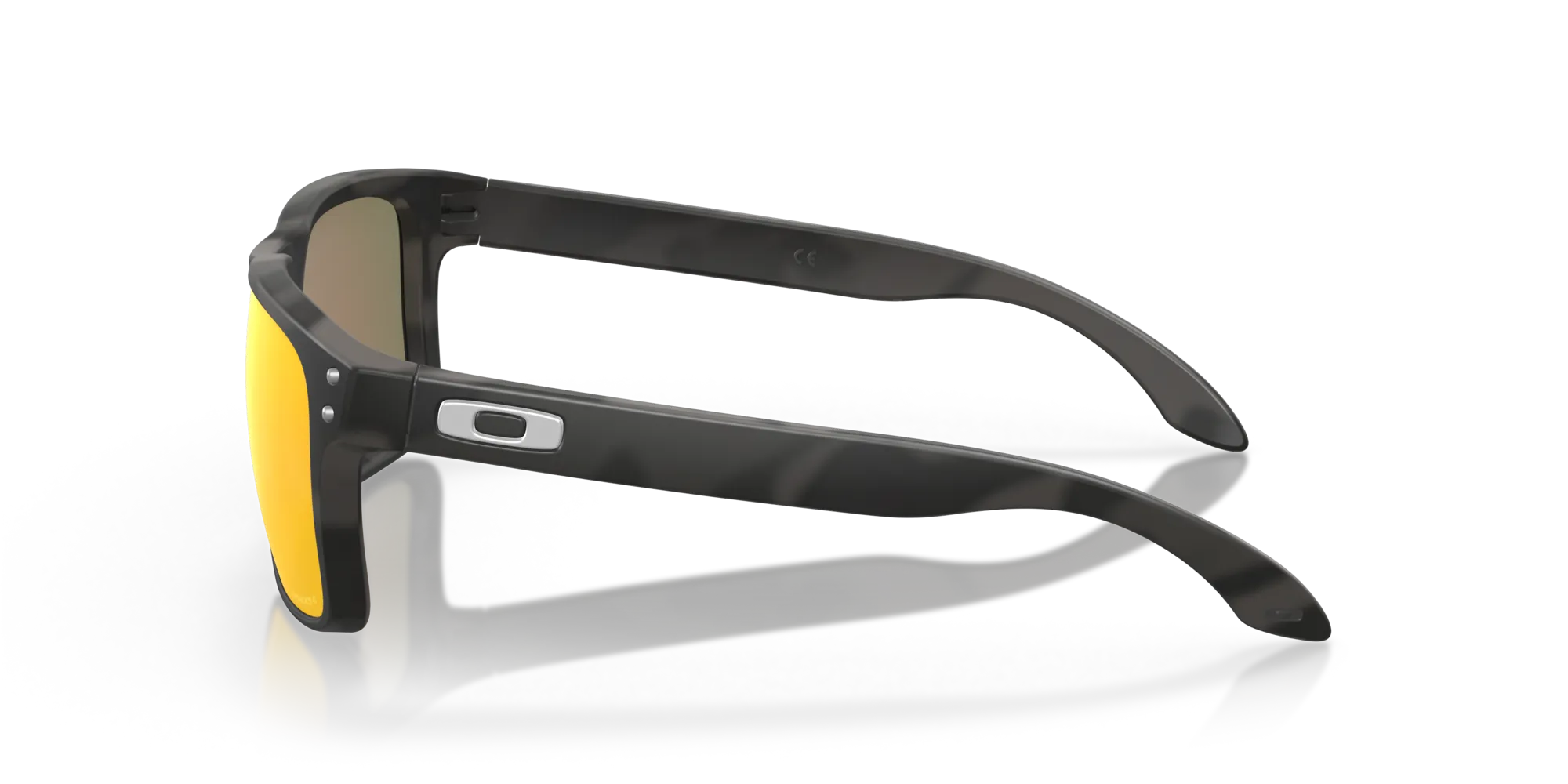 Oakley OO9102 HOLBROOK 9102E9 Occhiali da sole O_Matter Nero Rosso Squadrata Normale Prizm - immagine 4