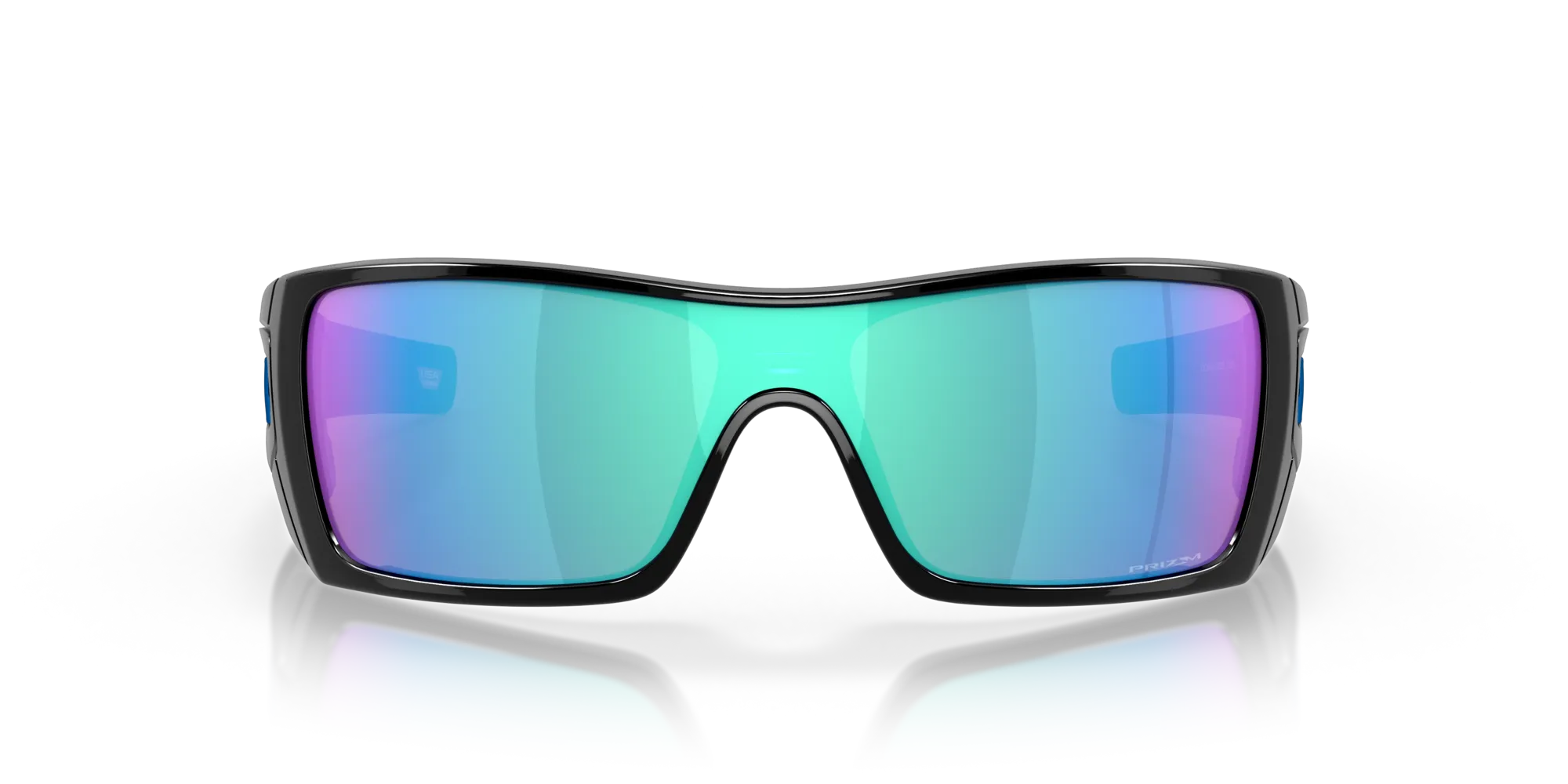 Oakley OO9101 BATWOLF 910158 Occhiali da sole O_Matter Nero Blu Maschera Normale Prizm - immagine 3