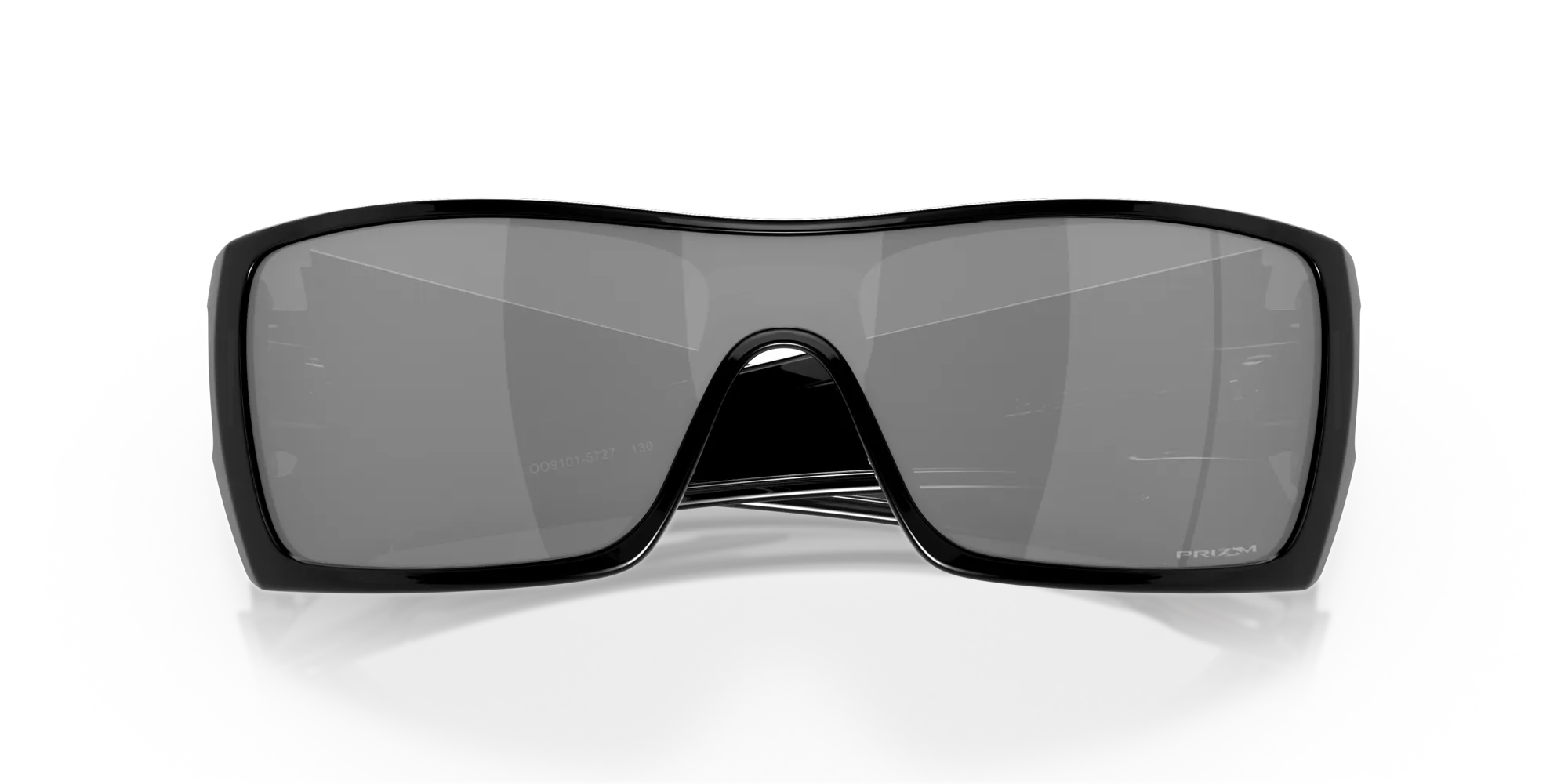 Oakley OO9101 BATWOLF 910157 Occhiali da sole Iniettato Nero Grigio Maschera Normale Prizm - immagine 2