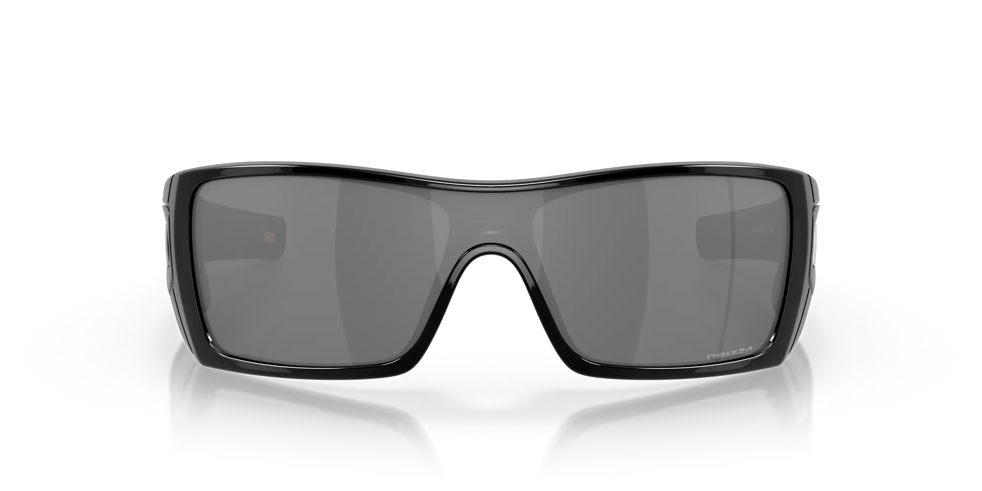 Oakley OO9101 BATWOLF 910157 Occhiali da sole Iniettato Nero Grigio Maschera Normale Prizm - immagine 3
