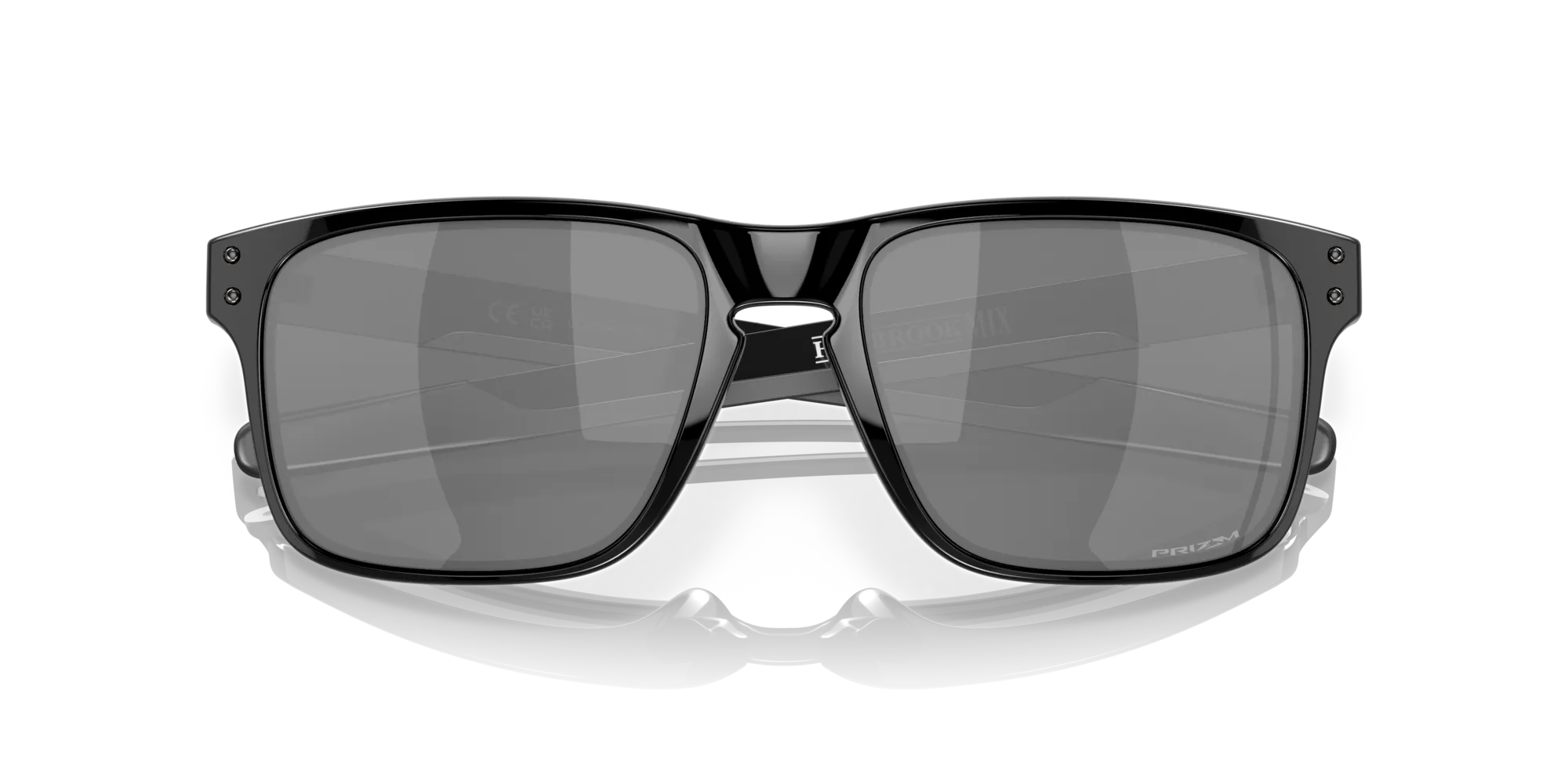 Oakley OO9384 HOLBROOK MIX 938406 Occhiali da sole O_Matter Nero Grigio Squadrata Polarizzata Prizm - immagine 2
