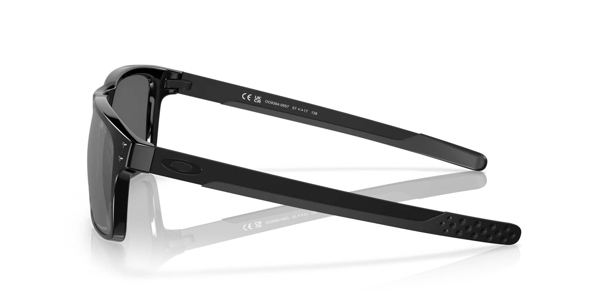 Oakley OO9384 HOLBROOK MIX 938406 Occhiali da sole O_Matter Nero Grigio Squadrata Polarizzata Prizm - immagine 4