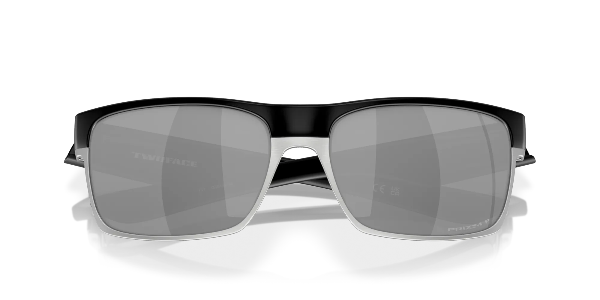 Oakley OO9189 TWOFACE 918938 Occhiali da sole O_Matter Nero Grigio Squadrata Polarizzata Prizm - immagine 2