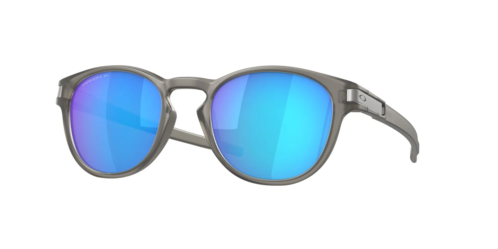 Oakley OO9265 LATCH 926532 Occhiali da sole O_Matter Grigio Blu Rotonda Polarizzata Prizm - immagine 1