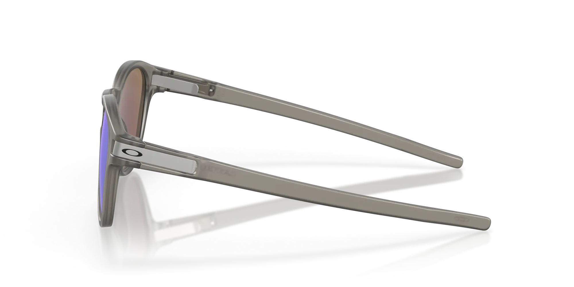 Oakley OO9265 LATCH 926532 Occhiali da sole O_Matter Grigio Blu Rotonda Polarizzata Prizm - immagine 4