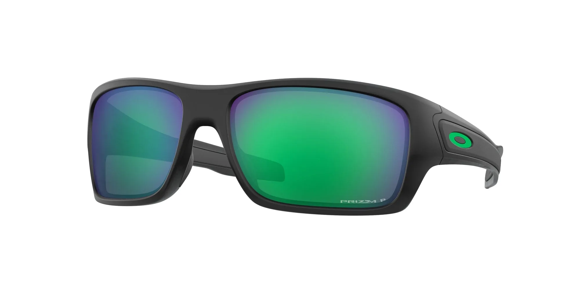 Oakley OO9263 TURBINE 926345 Occhiali da sole O_Matter Nero Verde Squadrata Polarizzata Prizm - immagine 1