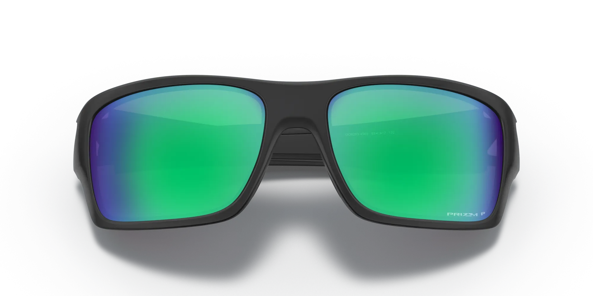 Oakley OO9263 TURBINE 926345 Occhiali da sole O_Matter Nero Verde Squadrata Polarizzata Prizm - immagine 2
