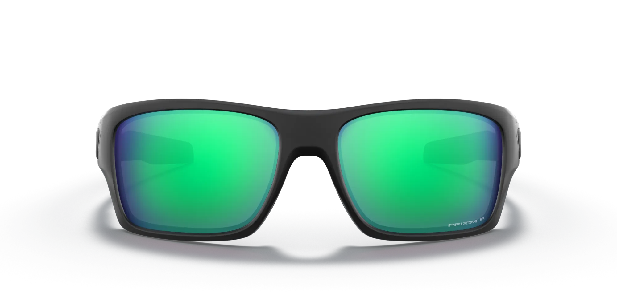 Oakley OO9263 TURBINE 926345 Occhiali da sole O_Matter Nero Verde Squadrata Polarizzata Prizm - immagine 3