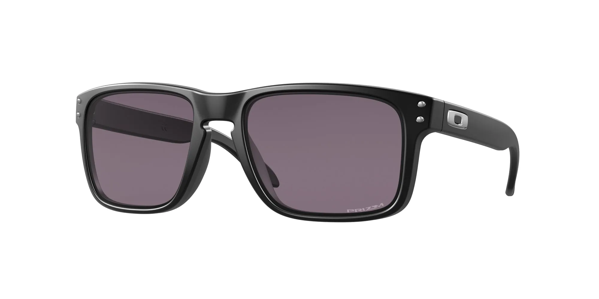Oakley OO9102 HOLBROOK 9102E8 Occhiali da sole O_Matter Nero Grigio Squadrata Normale Prizm - immagine 1