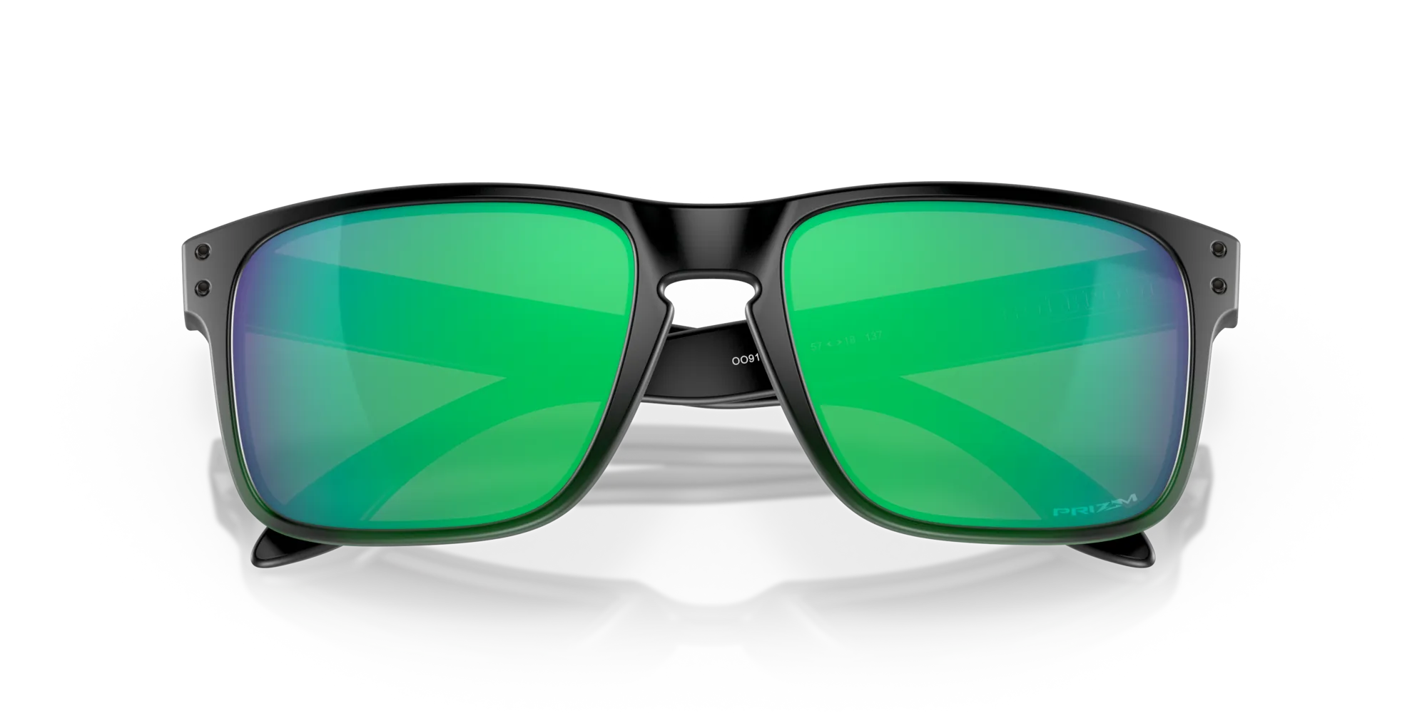 Oakley OO9102 HOLBROOK 9102E4 Occhiali da sole O_Matter Verde Verde Squadrata Normale Prizm - immagine 2