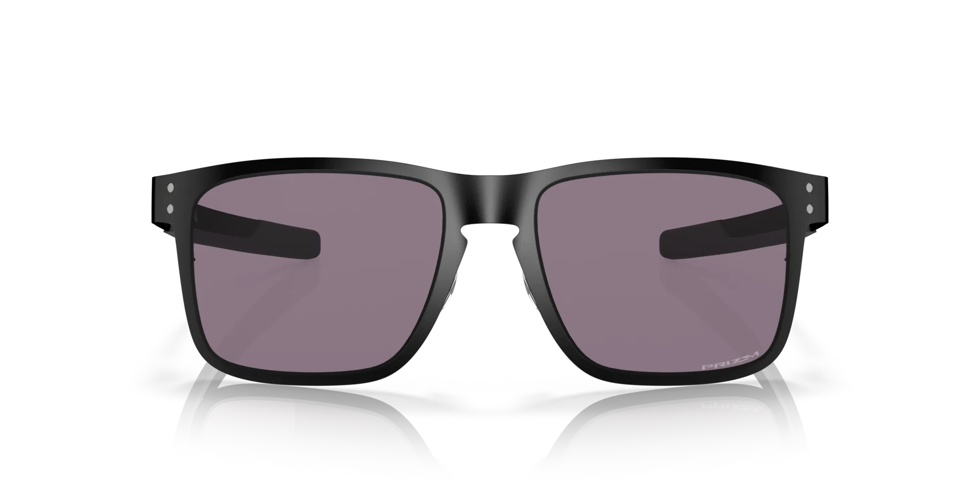 Oakley OO4123 HOLBROOK METAL 412311 Occhiali da sole Metallo Nero Grigio Squadrata Normale Prizm - immagine 3