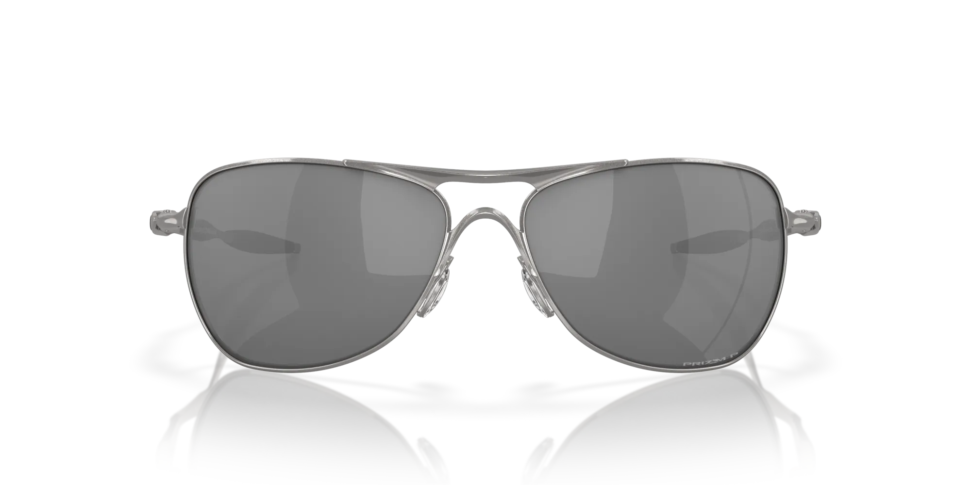 Oakley OO4060 CROSSHAIR 406022 Occhiali da sole Metallo Grigio Grigio Squadrata Polarizzata Prizm - immagine 3