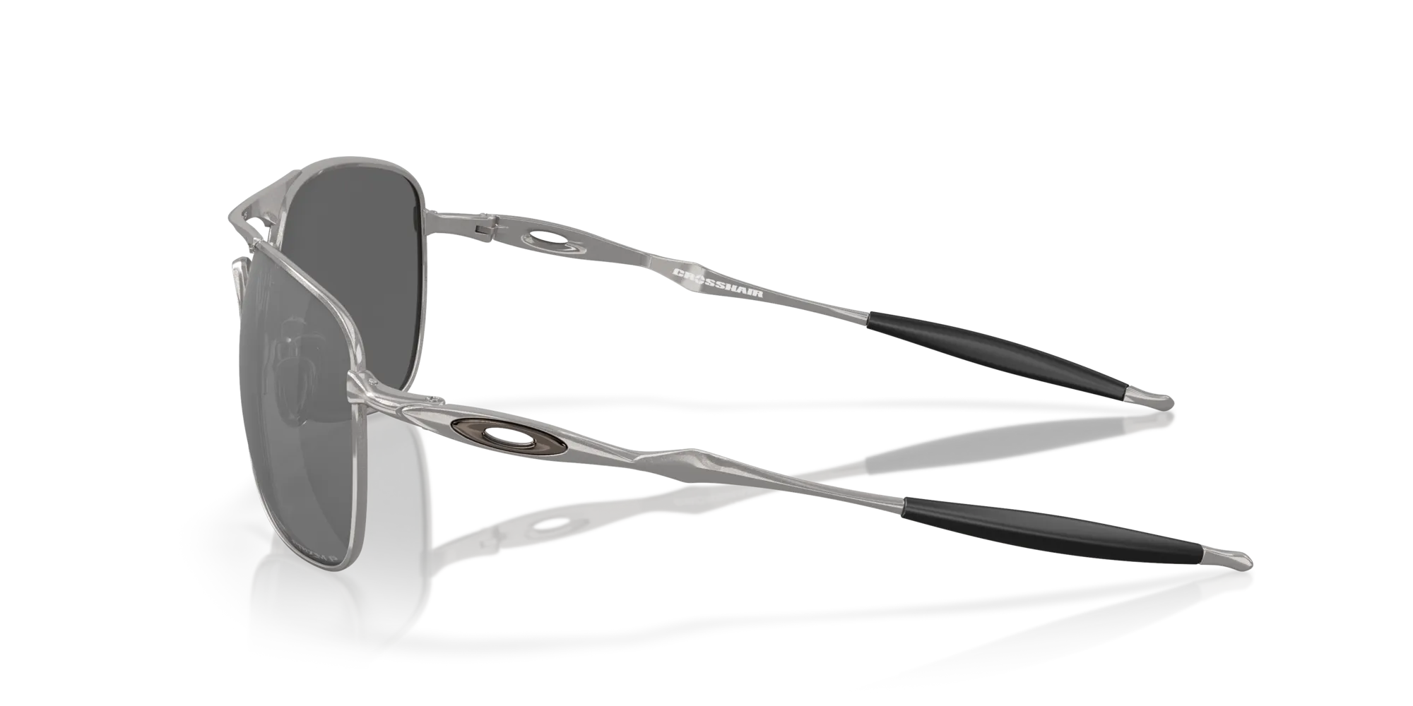 Oakley OO4060 CROSSHAIR 406022 Occhiali da sole Metallo Grigio Grigio Squadrata Polarizzata Prizm - immagine 4