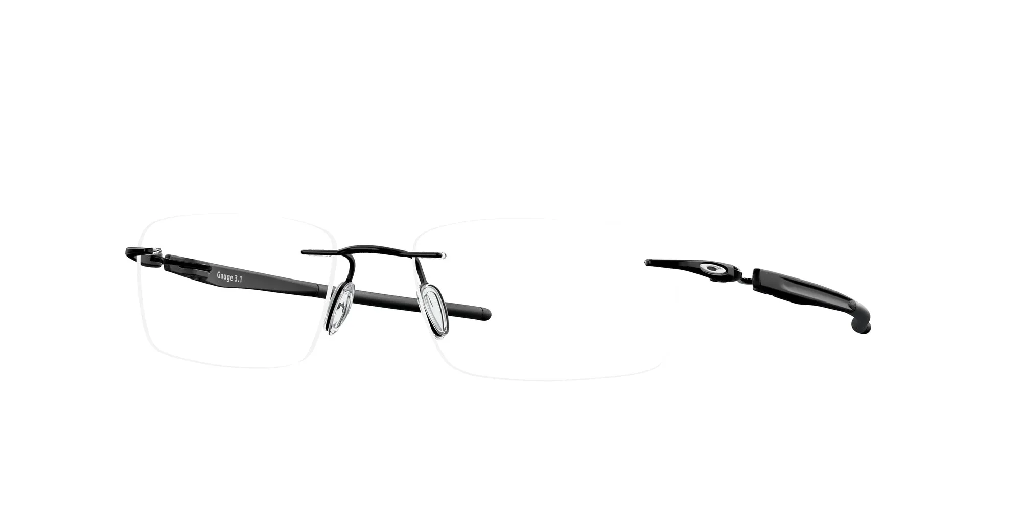 Oakley OX5126 GAUGE 3.1 512601 Montature da vista Titanio Nero Squadrata Normale - immagine 1