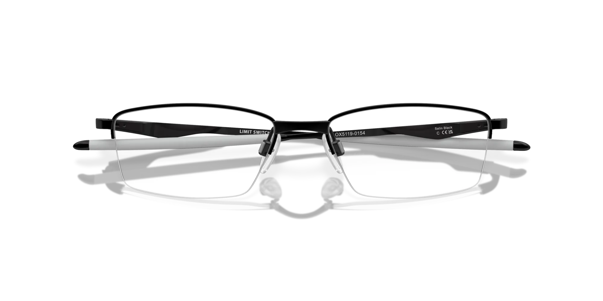 Oakley OX5119 LIMIT SWITCH 0.5 511901 Montature da vista Titanio Nero Squadrata Normale - immagine 2