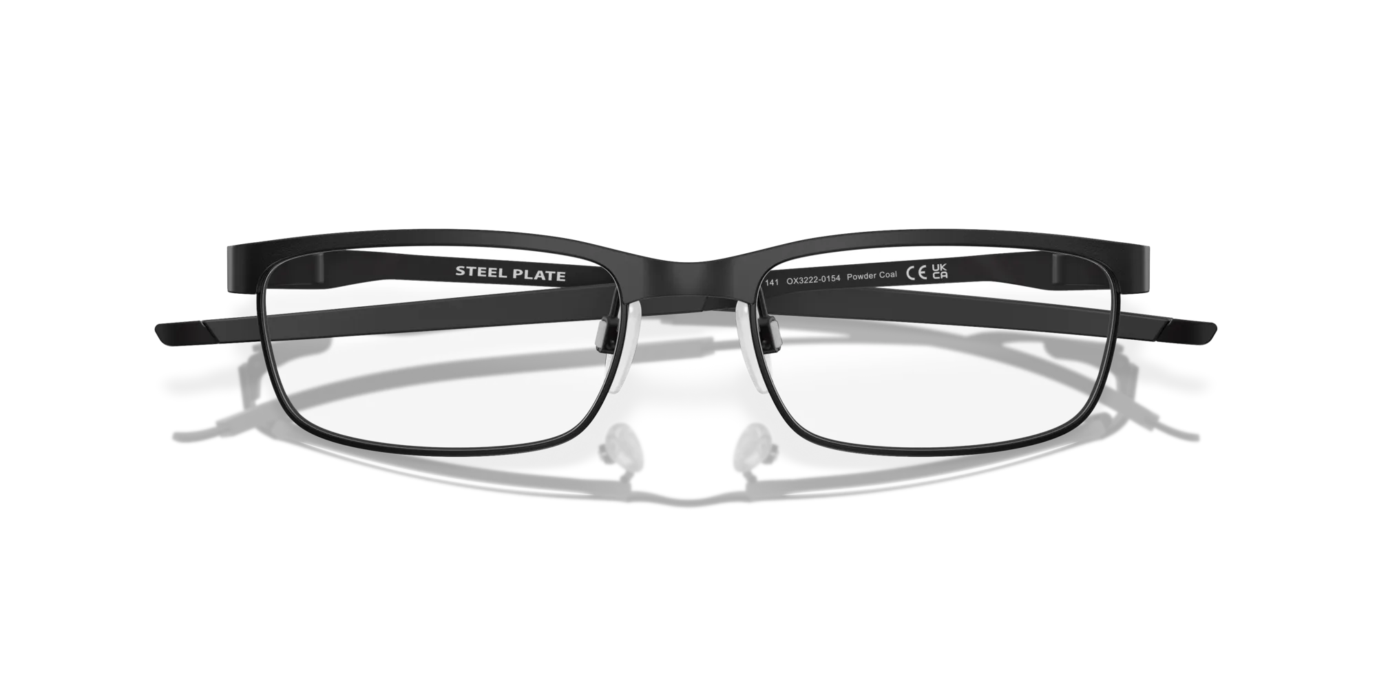 Oakley OX3222 STEEL PLATE 322201 Montature da vista Metallo Nero Squadrata Normale - immagine 2
