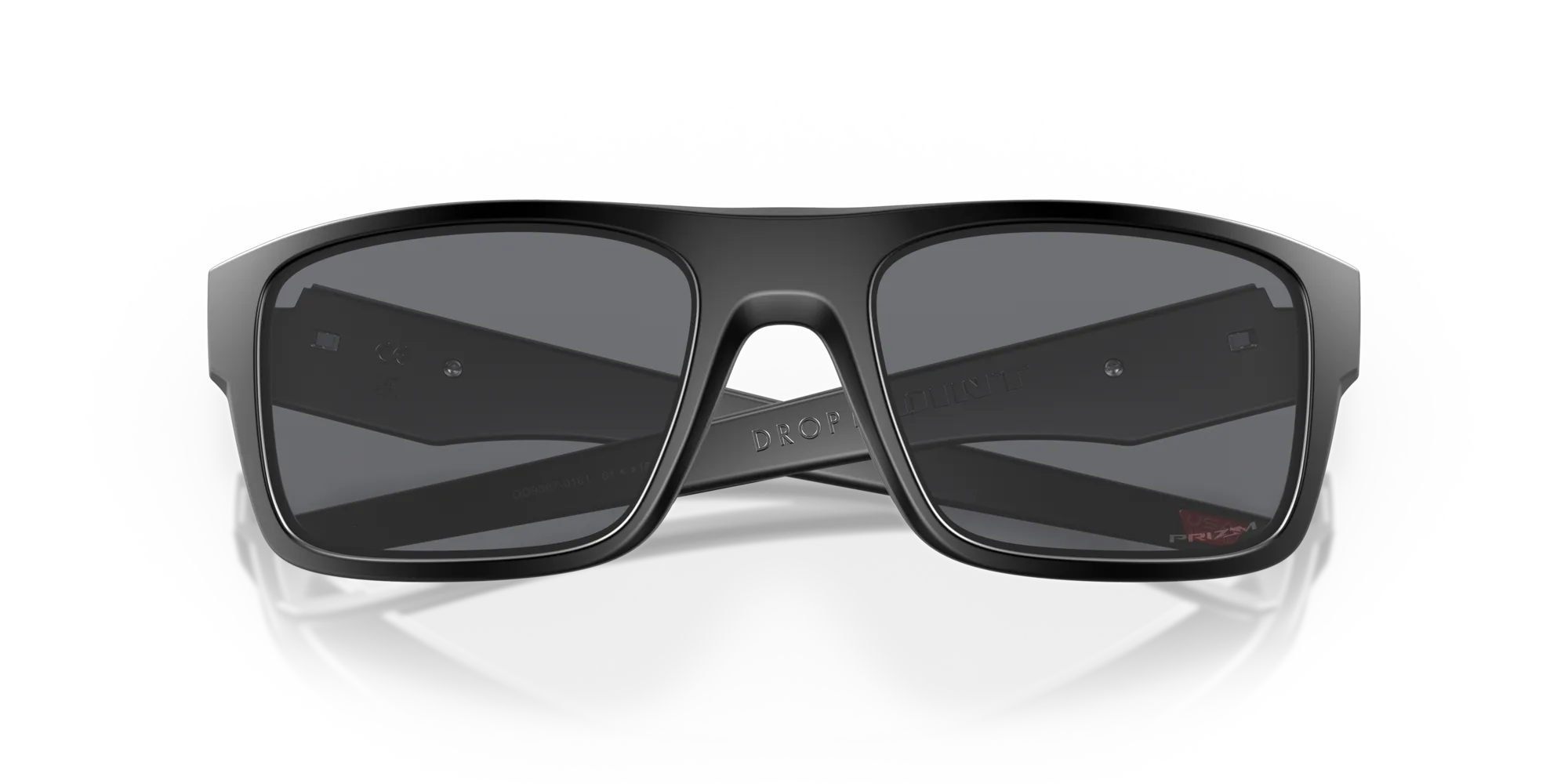 Oakley OO9367 DROP POINT 936701 Occhiali da sole O_Matter Nero Grigio Squadrata Normale Prizm - immagine 2