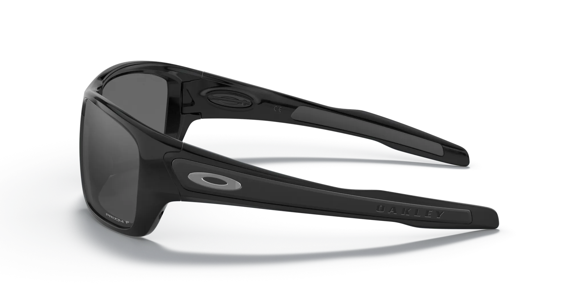 Oakley OO9263 TURBINE 926341 Occhiali da sole O_Matter Nero Grigio Squadrata Polarizzata Prizm - immagine 4