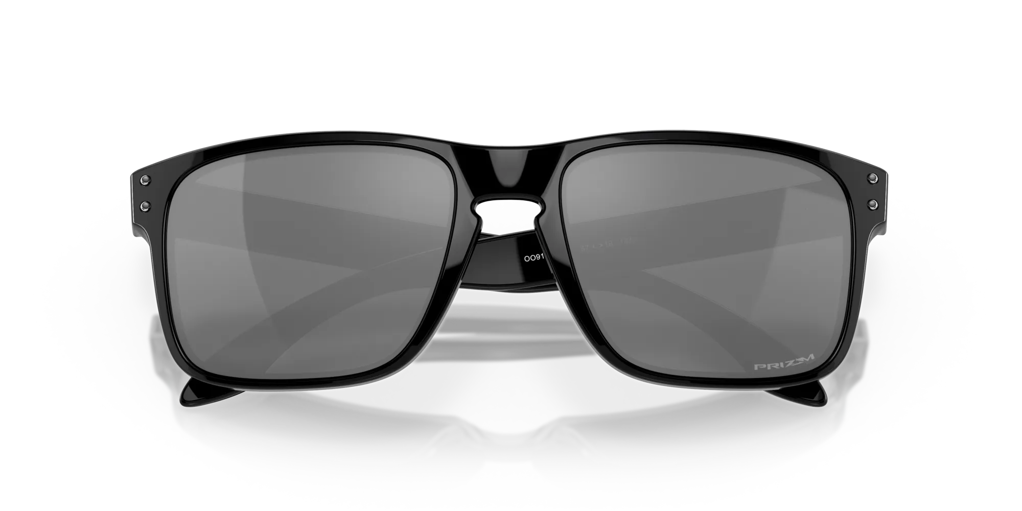 Oakley OO9102 HOLBROOK 9102E1 Occhiali da sole O_Matter Nero Grigio Squadrata Normale Prizm - immagine 2