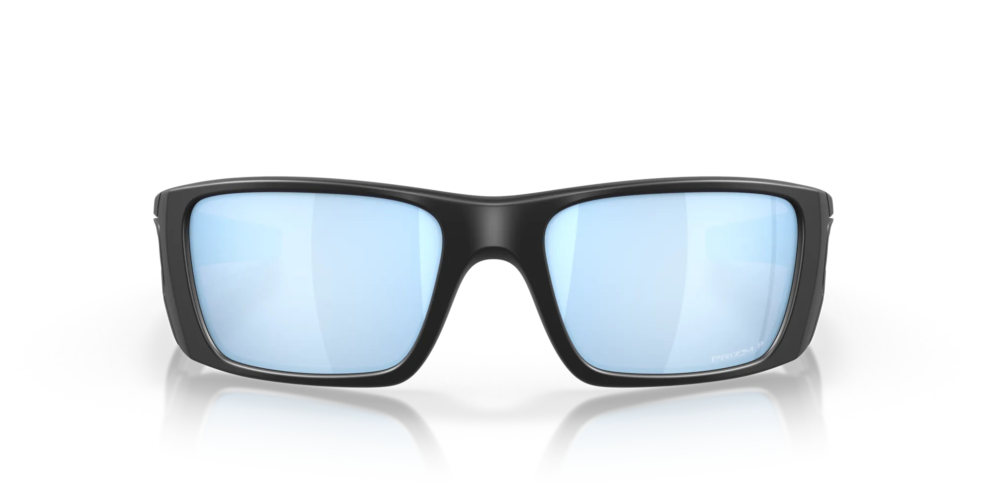 Oakley OO9096 FUEL CELL 9096D8 Occhiali da sole O_Matter Nero Blu Squadrata Polarizzata Prizm - immagine 3