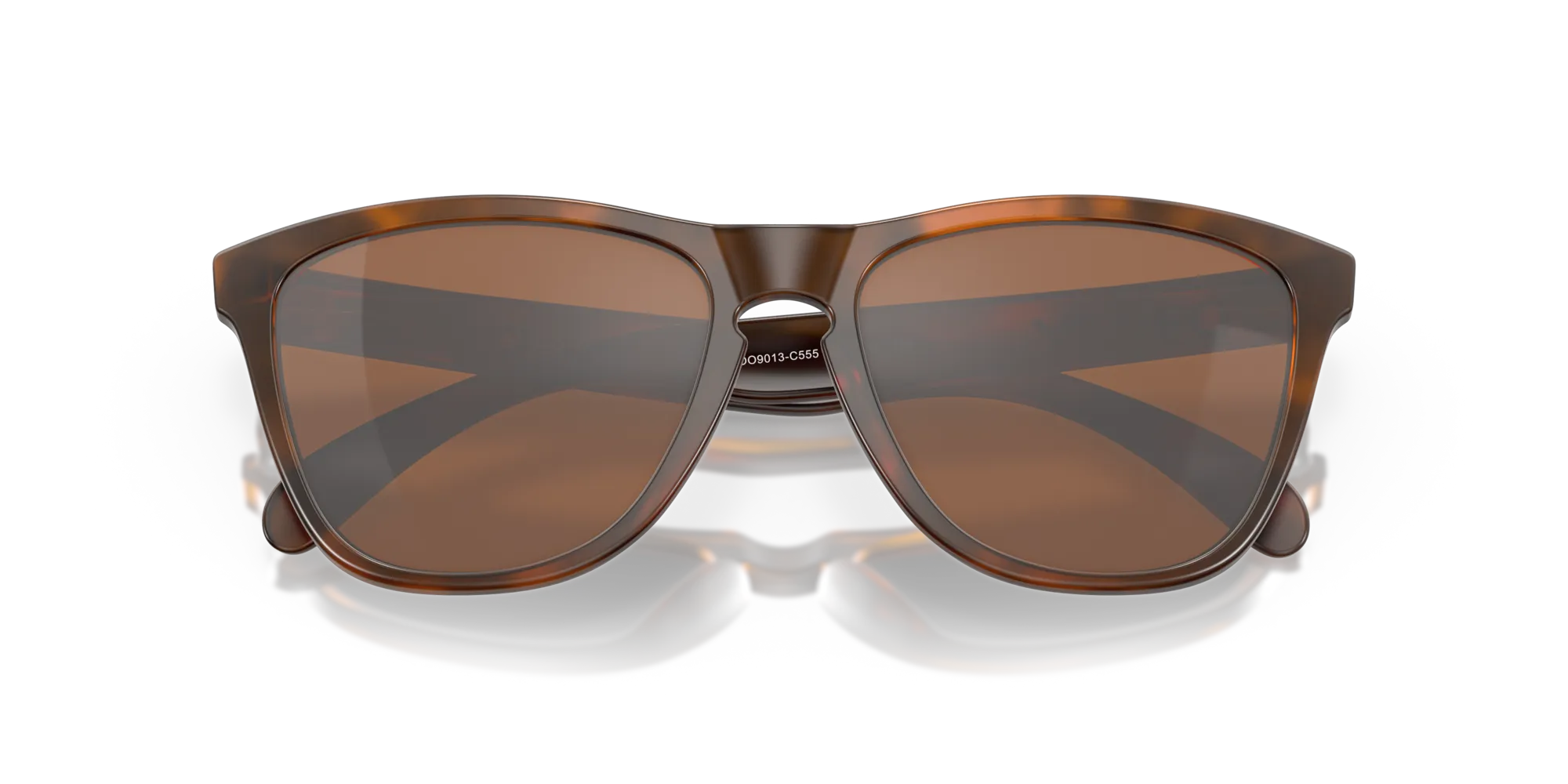 Oakley OO9013 FROGSKINS 9013C5 Occhiali da sole O_Matter Tartaruga Marrone Squadrata Normale Prizm - immagine 2