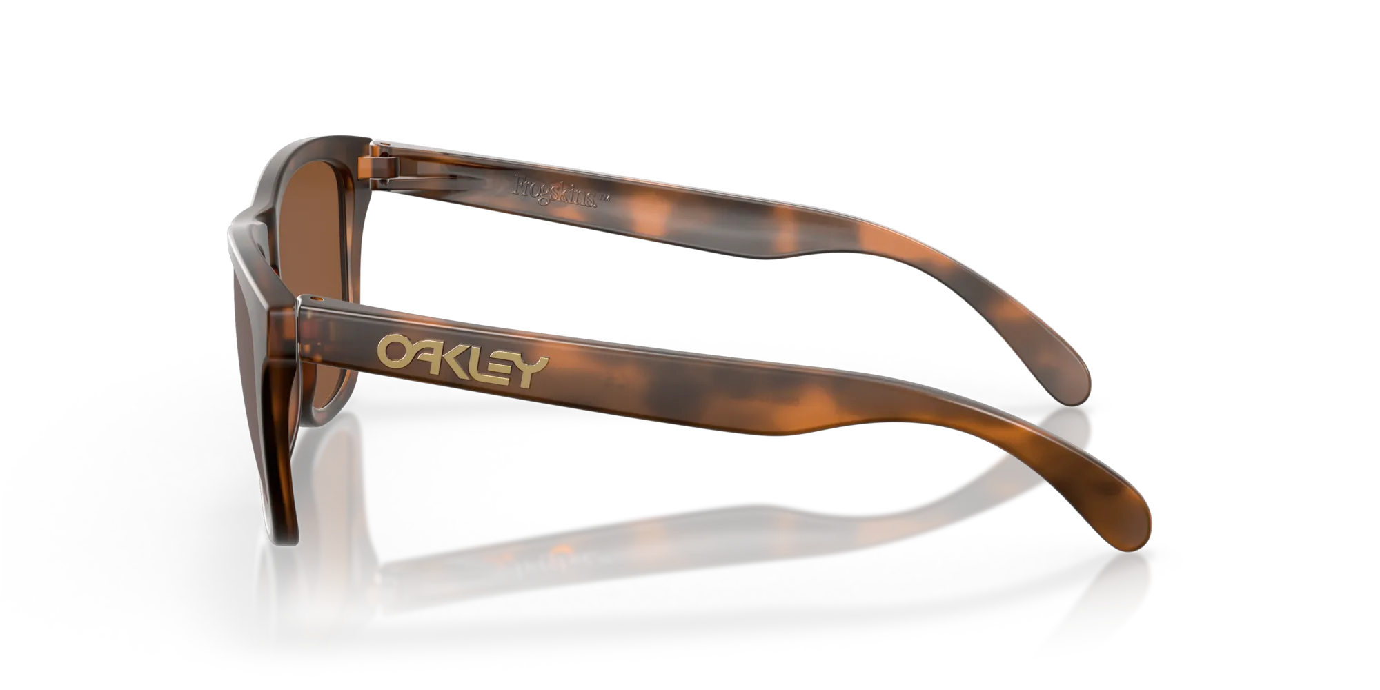 Oakley OO9013 FROGSKINS 9013C5 Occhiali da sole O_Matter Tartaruga Marrone Squadrata Normale Prizm - immagine 4