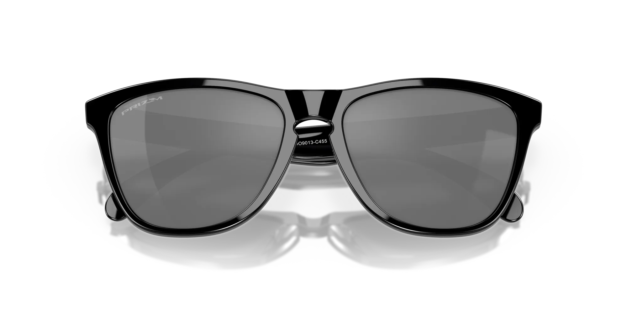 Oakley OO9013 FROGSKINS 9013C4 Occhiali da sole O_Matter Nero Grigio Squadrata Normale Prizm - immagine 2