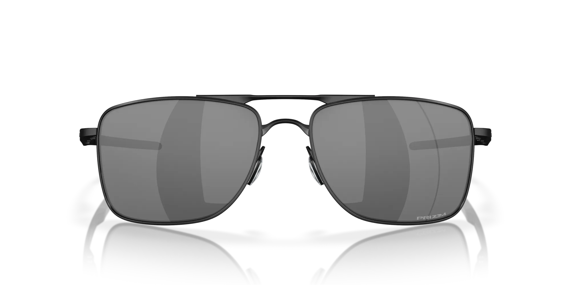 Oakley OO4124 GAUGE 8 412402 Occhiali da sole Metallo Nero Grigio Squadrata Polarizzata Prizm - immagine 3