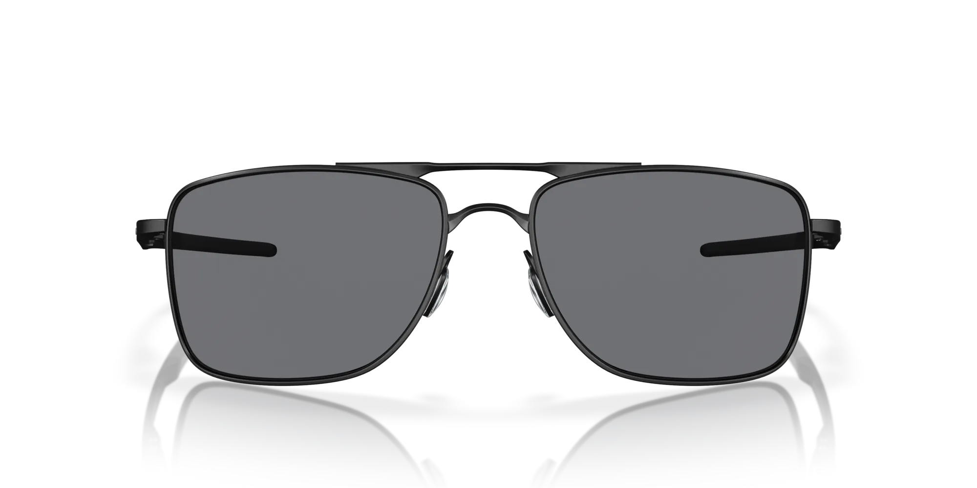 Oakley OO4124 GAUGE 8 412401 Occhiali da sole Metallo Nero Grigio Squadrata Normale Prizm - immagine 3
