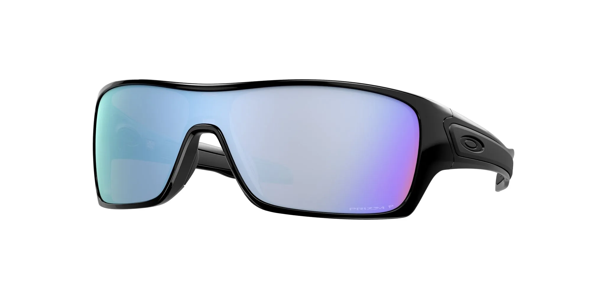 Oakley OO9307 TURBINE ROTOR 930708 Occhiali da sole O_Matter Nero Blu Maschera Polarizzata Prizm - immagine 1