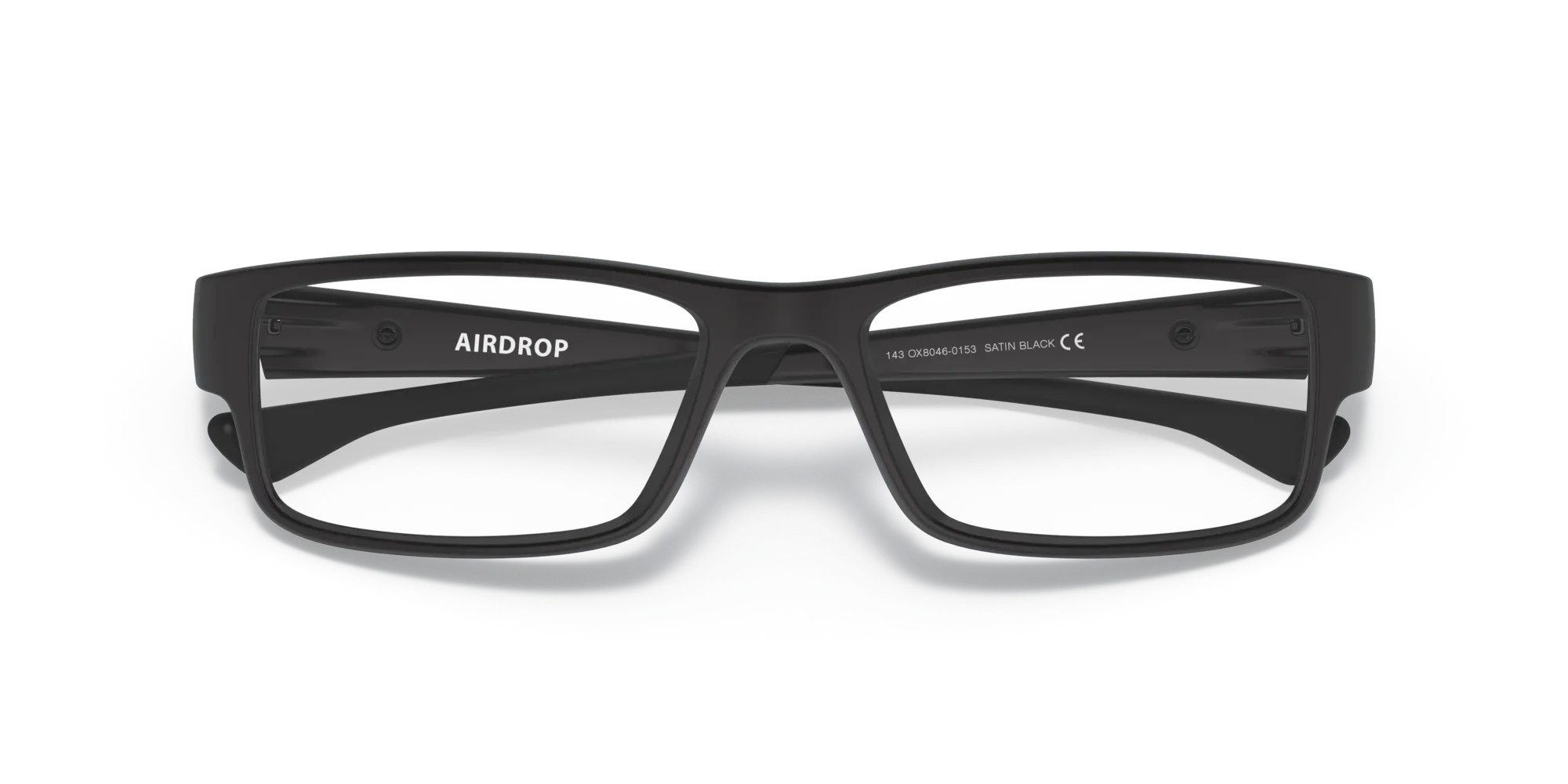Oakley OX8046 AIRDROP 804601 Montature da vista Plastica Nero Squadrata - immagine 2