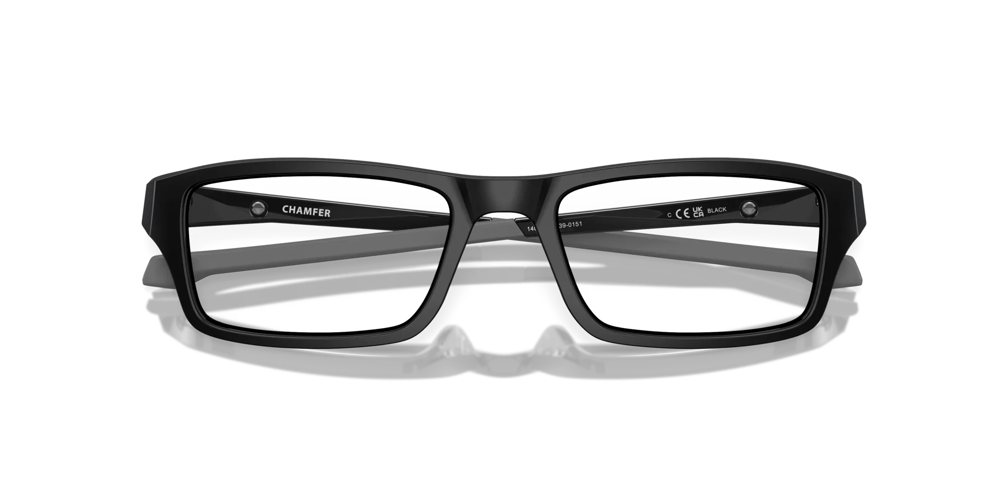 Oakley OX8039 CHAMFER 803901 Montature da vista O_Matter Nero Squadrata Normale - immagine 2
