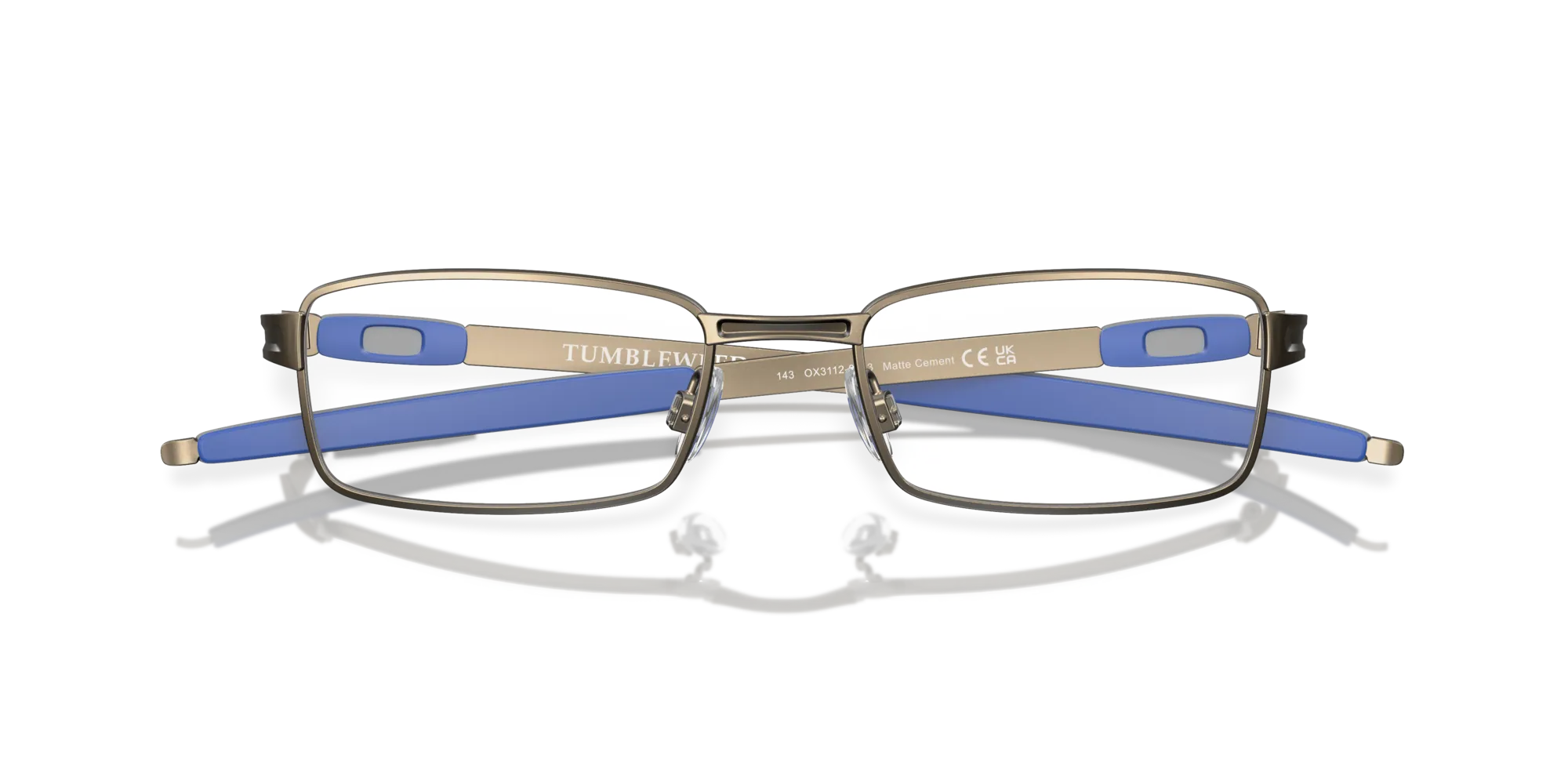Oakley OX3112 TUMBLEWEED 311204 Montature da vista Metallo Grigio Squadrata Normale - immagine 2