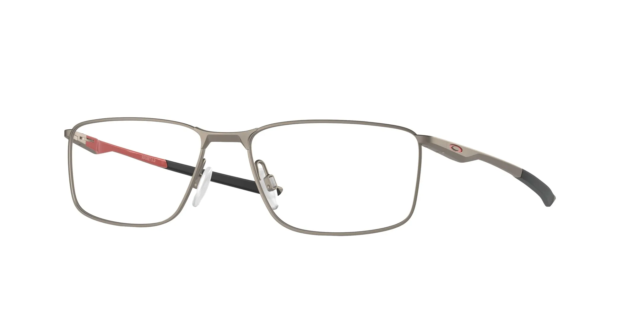 Oakley OX3217 SOCKET 5.0 321703 Montature da vista Metallo Argento Squadrata - immagine 1