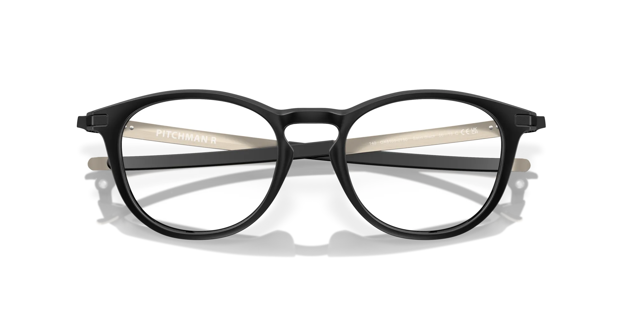 Oakley OX8105 Pitchman r 810501 Montature da vista Plastica Nero Rotonda - immagine 2