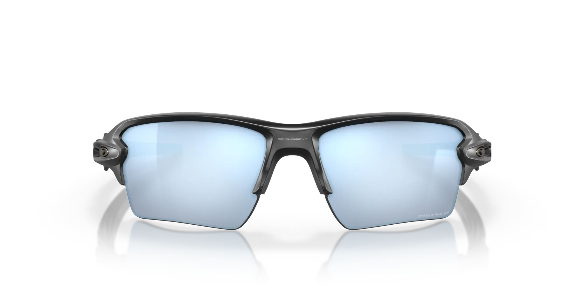 Oakley OO9188 FLAK 2.0 XL 918858 Occhiali da sole O_Matter Nero Blu Squadrata Polarizzata Prizm - immagine 3