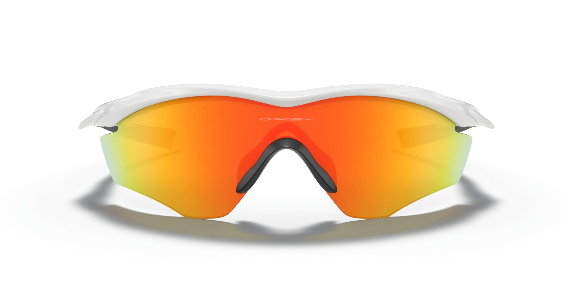 Oakley OO9343 M2 FRAME XL 934305 Occhiali da sole O_Matter Bianco Arancione Maschera Normale Prizm Iridium - immagine 3