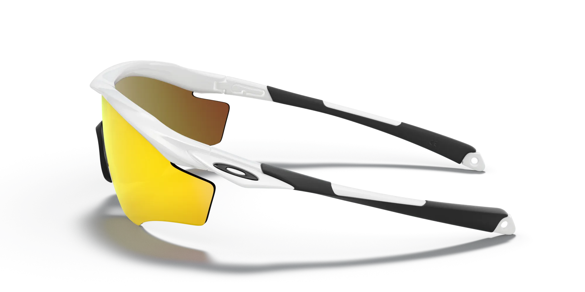 Oakley OO9343 M2 FRAME XL 934305 Occhiali da sole O_Matter Bianco Arancione Maschera Normale Prizm Iridium - immagine 4