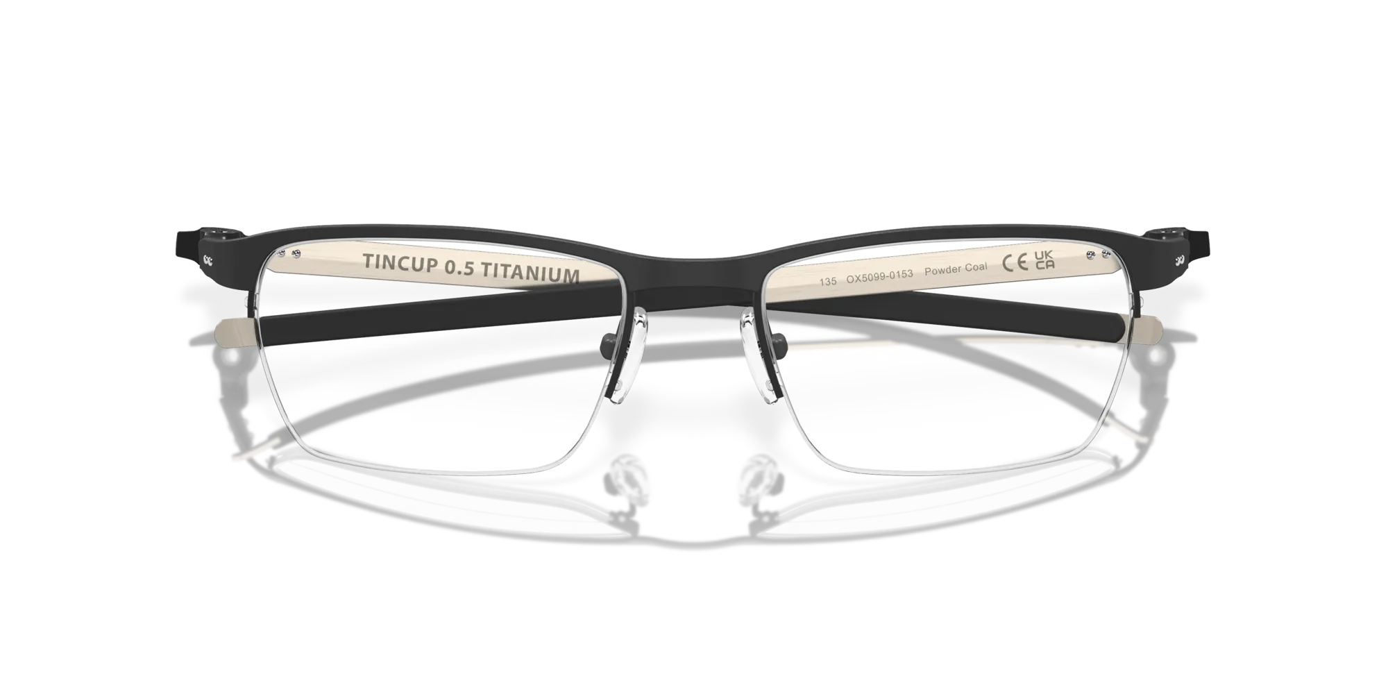 Oakley OX5099 TINCUP 0.5 TI 509901 Montature da vista Titanio Nero Squadrata Normale - immagine 2