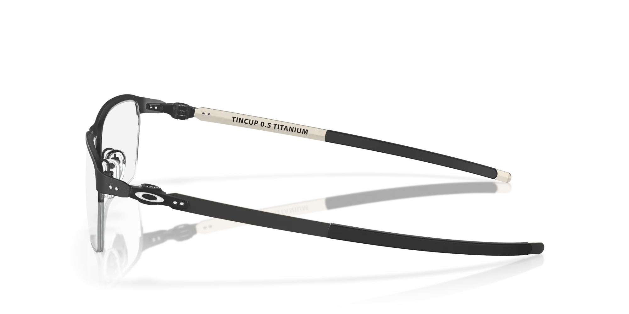 Oakley OX5099 TINCUP 0.5 TI 509901 Montature da vista Titanio Nero Squadrata Normale - immagine 4