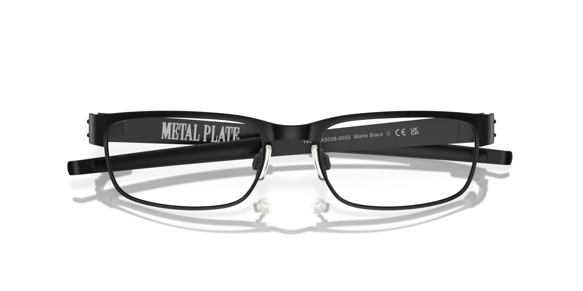 Oakley OX5038 METAL PLATE 503805 Montature da vista Titanio Nero Squadrata Normale - immagine 2