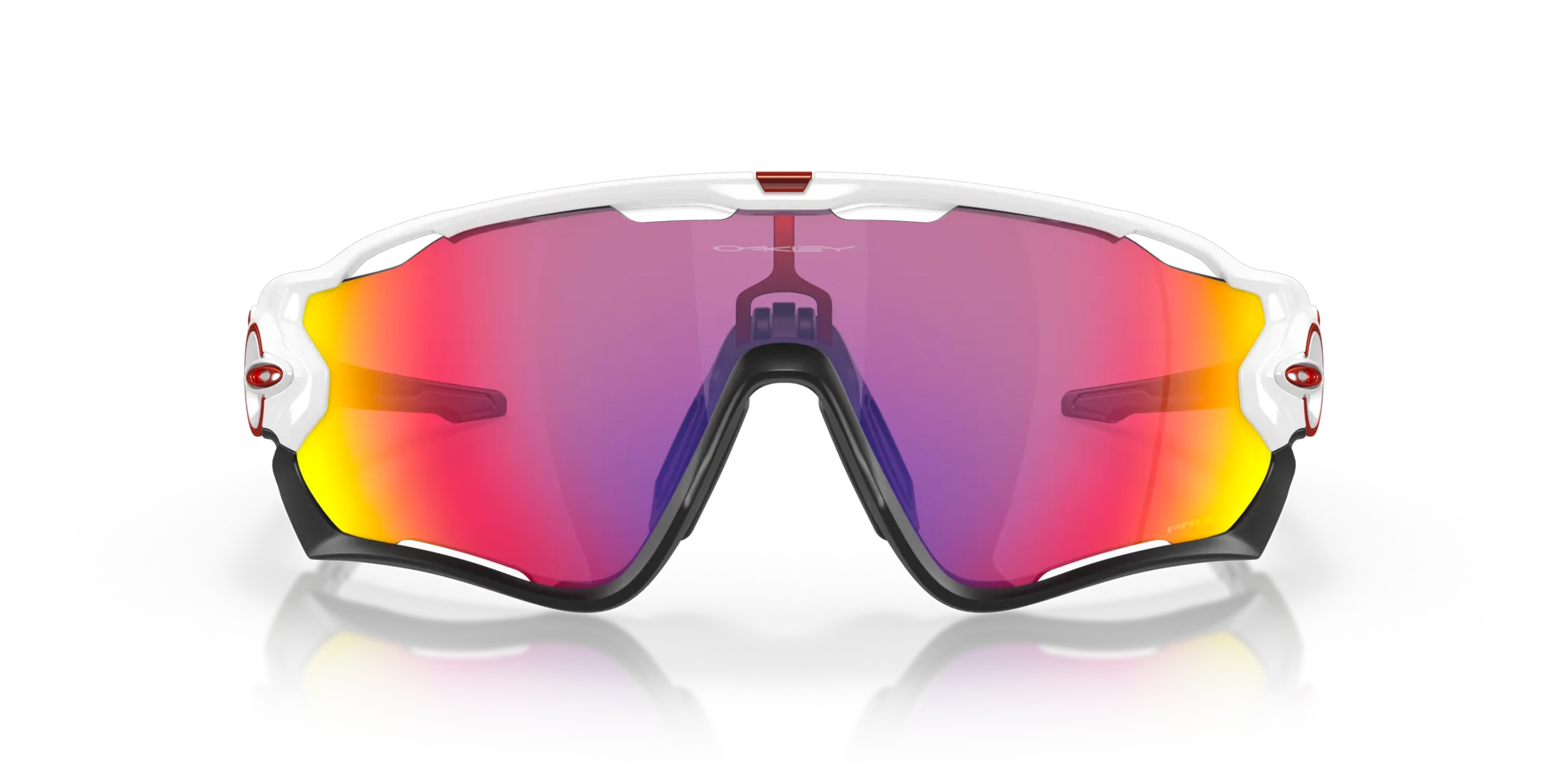 Oakley OO9290 JAWBREAKER 929005 Occhiali da sole O_Matter Bianco Viola Maschera Normale Prizm - immagine 3