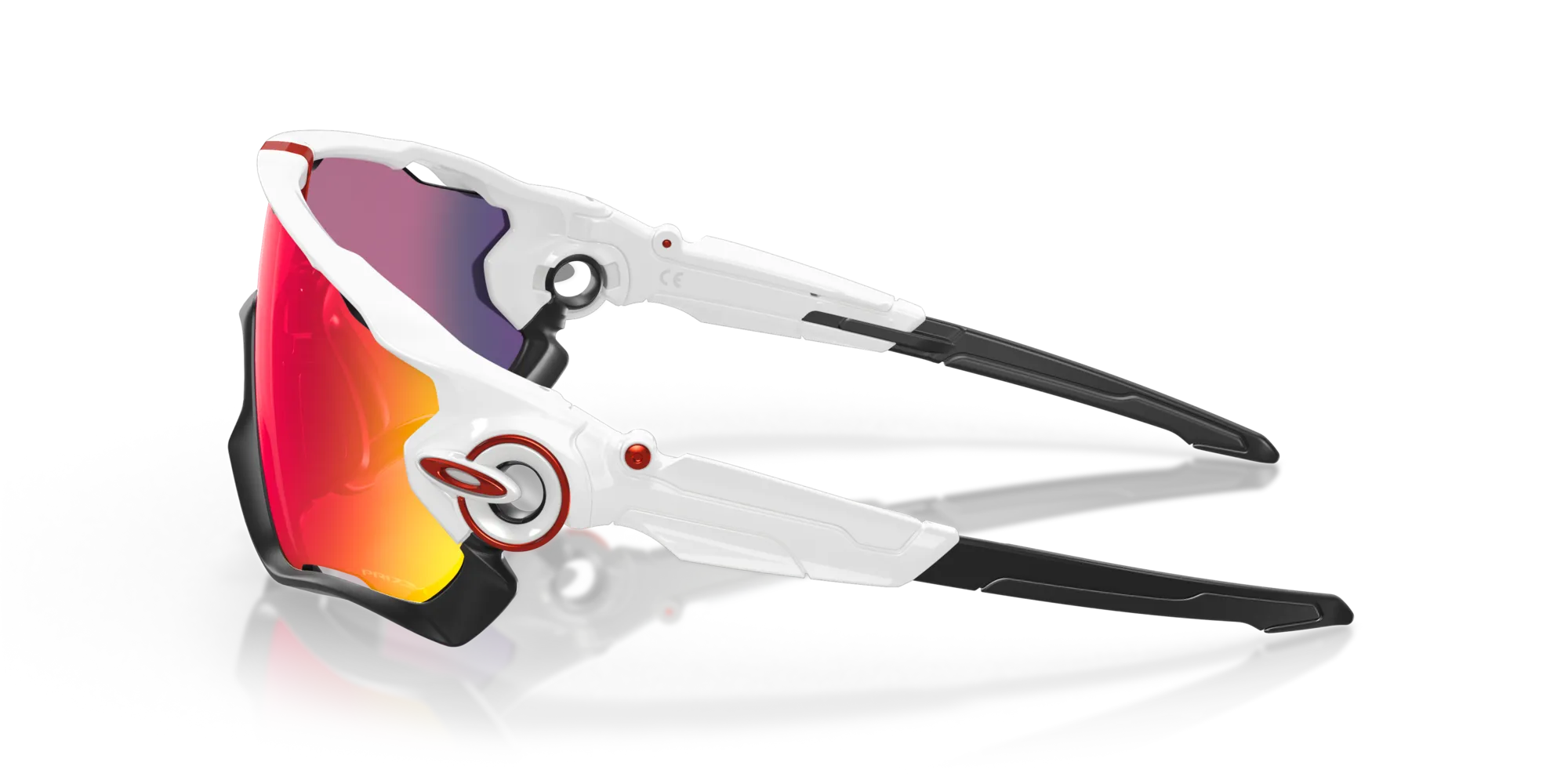 Oakley OO9290 JAWBREAKER 929005 Occhiali da sole O_Matter Bianco Viola Maschera Normale Prizm - immagine 4