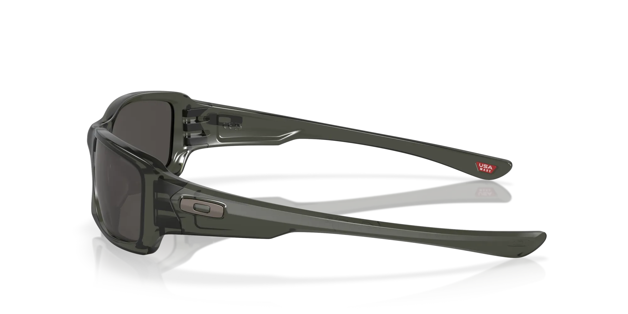 Oakley OO9238 FIVES SQUARED 923805 Occhiali da sole O_Matter Grigio Grigio Squadrata Normale Prizm - immagine 4
