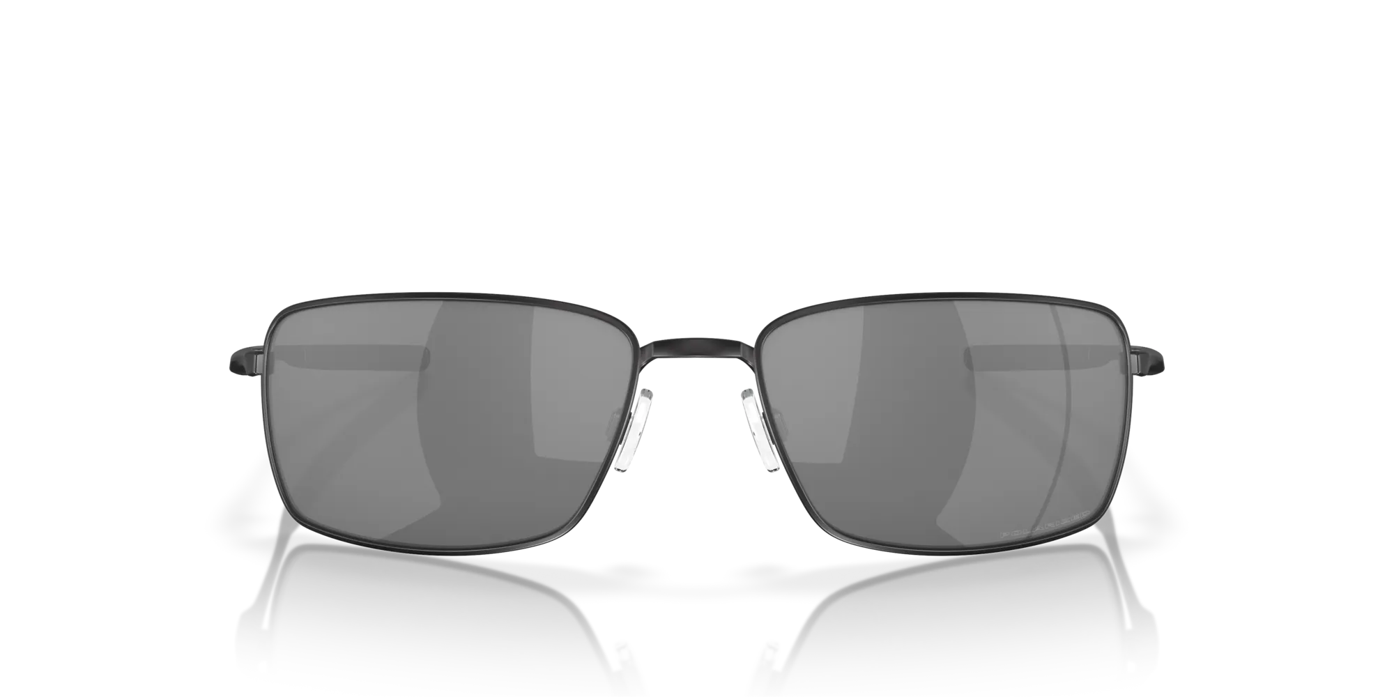 Oakley OO4075 SQUARE WIRE 407505 Occhiali da sole Metallo Nero Grigio Squadrata Polarizzata Prizm Iridium - immagine 3