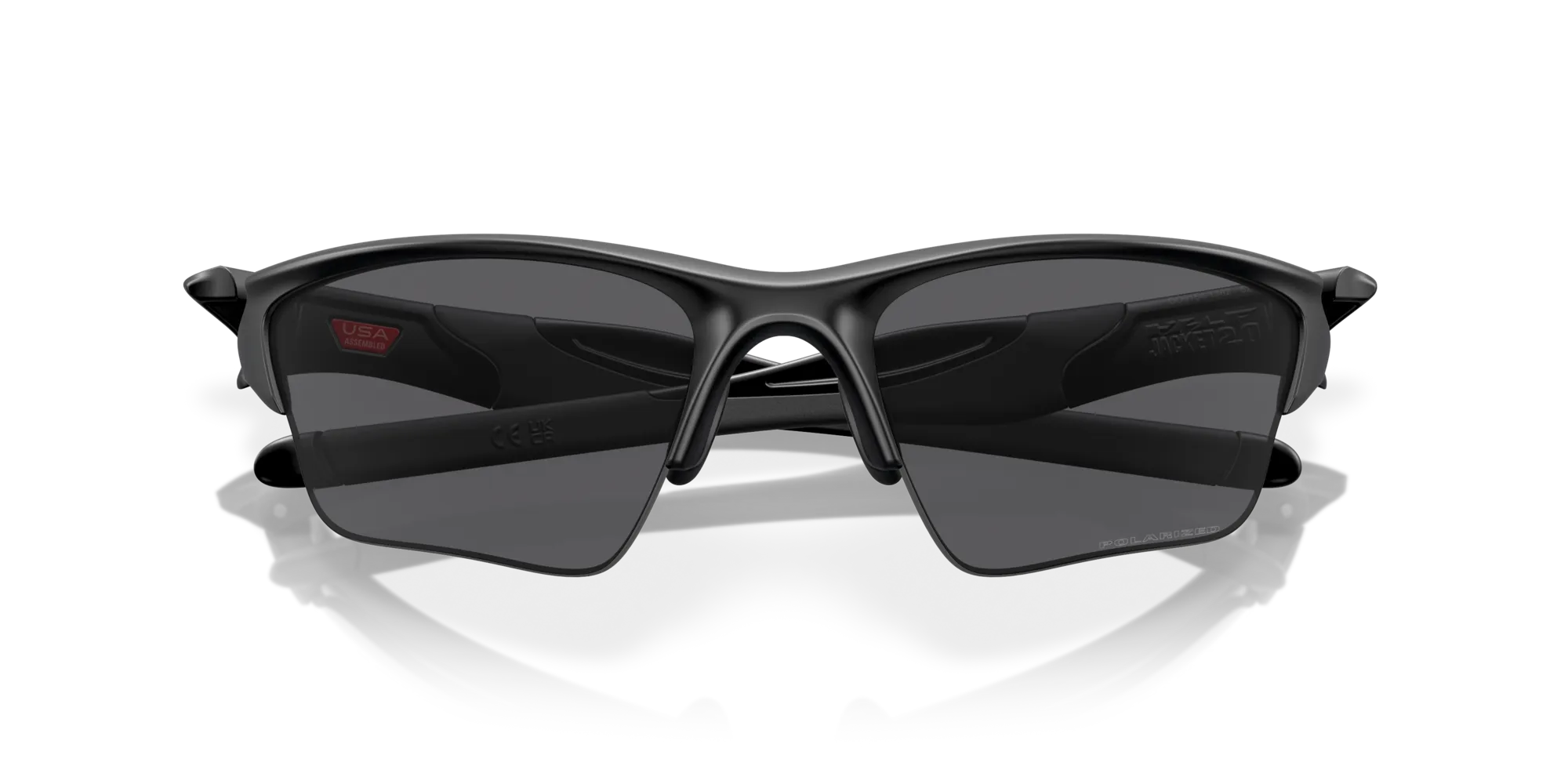 Oakley OO9154 HALF JACKET 2.0 XL 915413 Occhiali da sole O_Matter Nero Grigio Squadrata Polarizzata - immagine 2