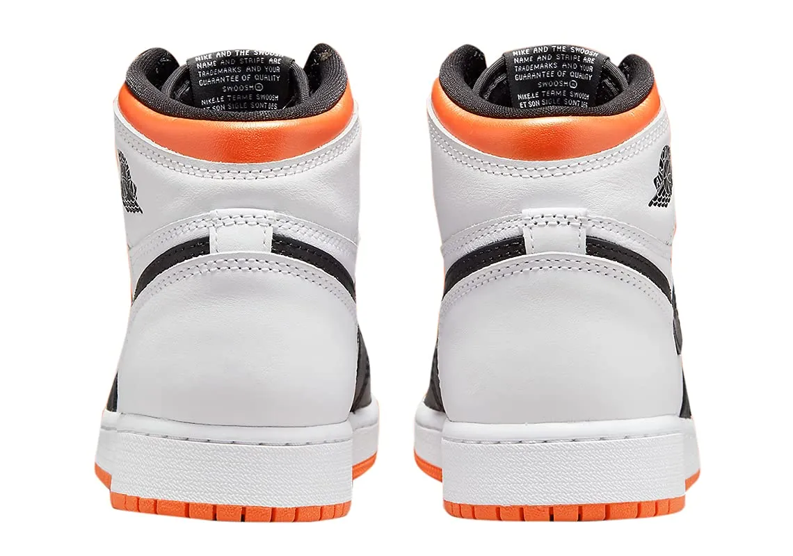 Jordan Unisex-bambino Retro, Bianco/Arancione/Nero, 5.5 Big Kid - immagine 5