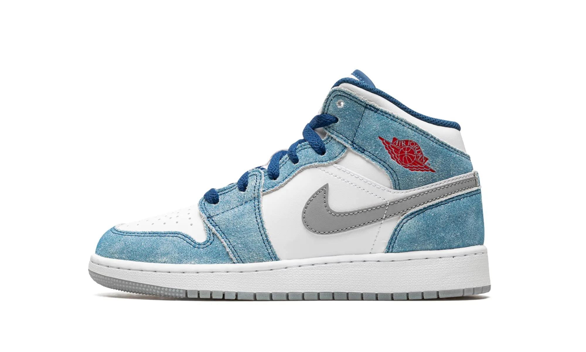 Jordan Jordan 1 Mid SE French Blue Light Steel Dr6235 401 Jeans Blu 36 - immagine 1