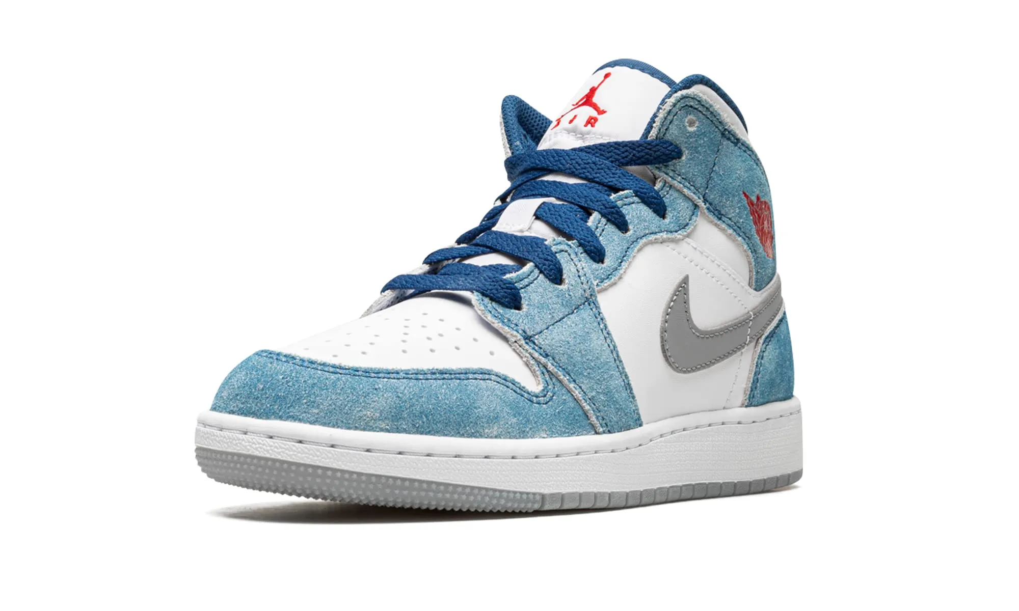 Jordan Jordan 1 Mid SE French Blue Light Steel Dr6235 401 Jeans Blu 36 - immagine 4