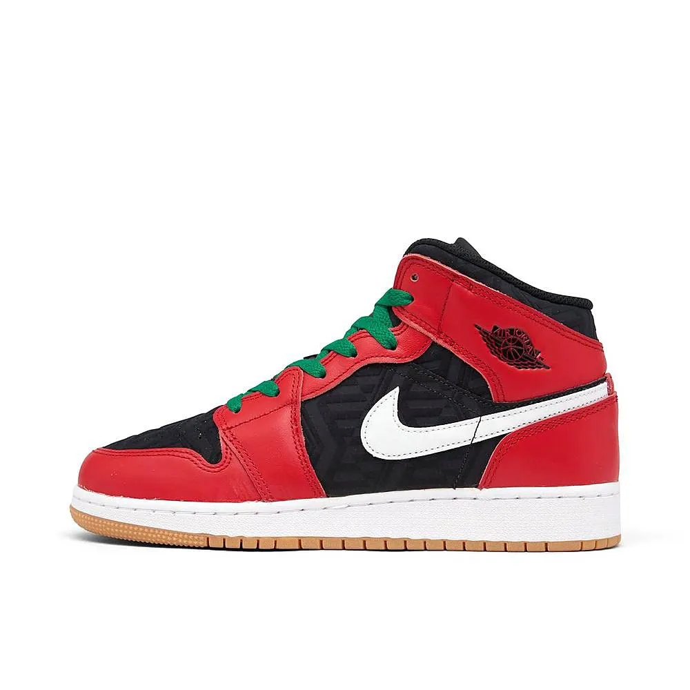 Jordan - jordan 1 mid christmas - dq8418-006-37.5 - 37.5 - immagine 1